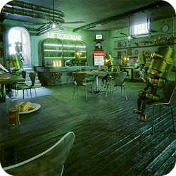 Robot Bar  Find The Differences